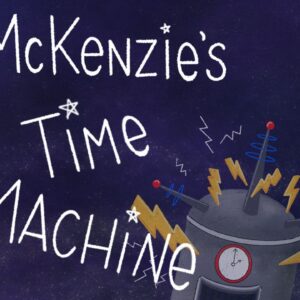McKenzie's Time Machine Laser Cut Props